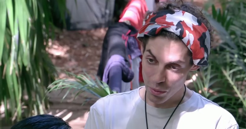 Tom Read Wilson in I'm A Celeb