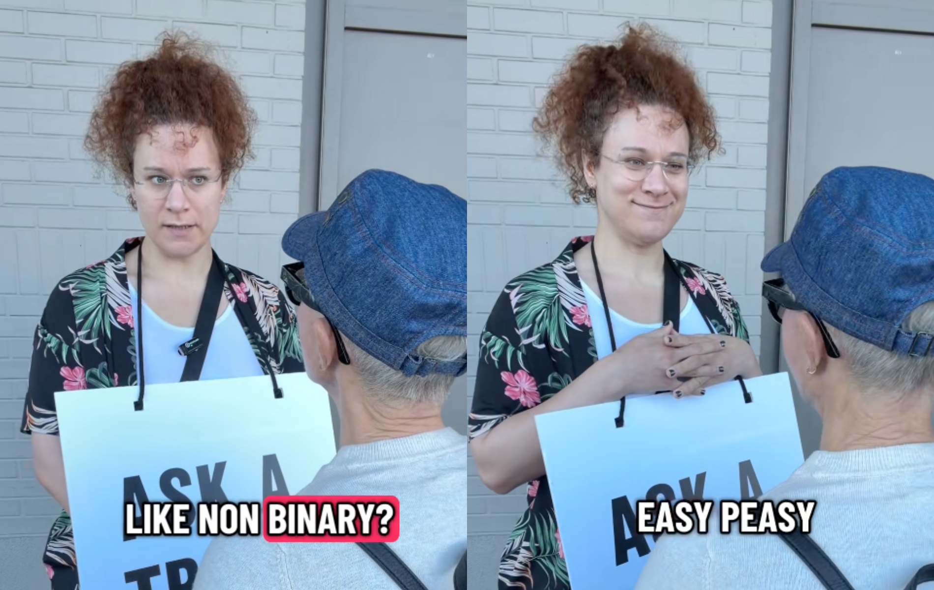 Trans TikToker Lilly Contino goes viral explaining non-binary meaning