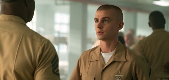 Miles Heizer as Cameron Cope in Boots.