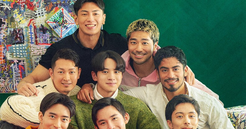 The Boyfriend's eight contestants