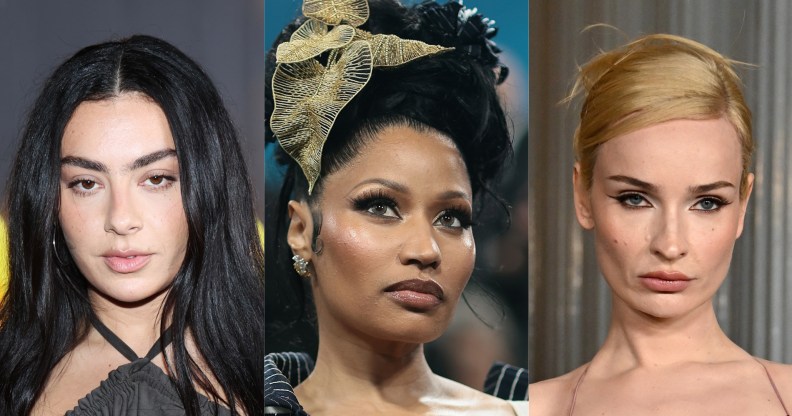 Charli XCX, Nicki Minaj and Kim Petras