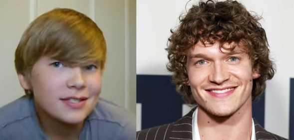 Connor Storrie has responded to a resurfaced video of himself at age 12 (left)