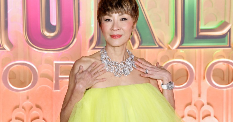Michelle Yeoh at a Wicked: For Good event