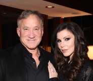 Terry Dubrow and Heather Dubrow attend GLAAD Tidings on December 17, 2025 in Los Angeles, California.