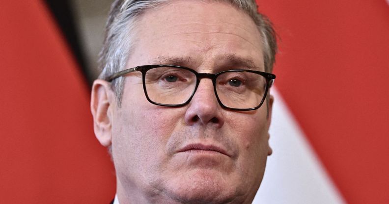 A close-up of Keir Starmer.