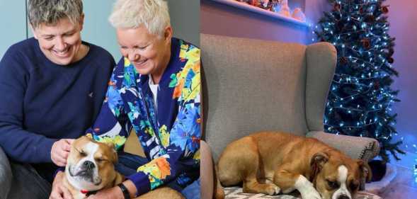 Maggie’s future is bright in the caring hands of Cassie and Gill.