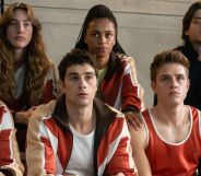 The cast of Netflix drama Olympo.