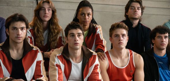 The cast of Netflix drama Olympo.