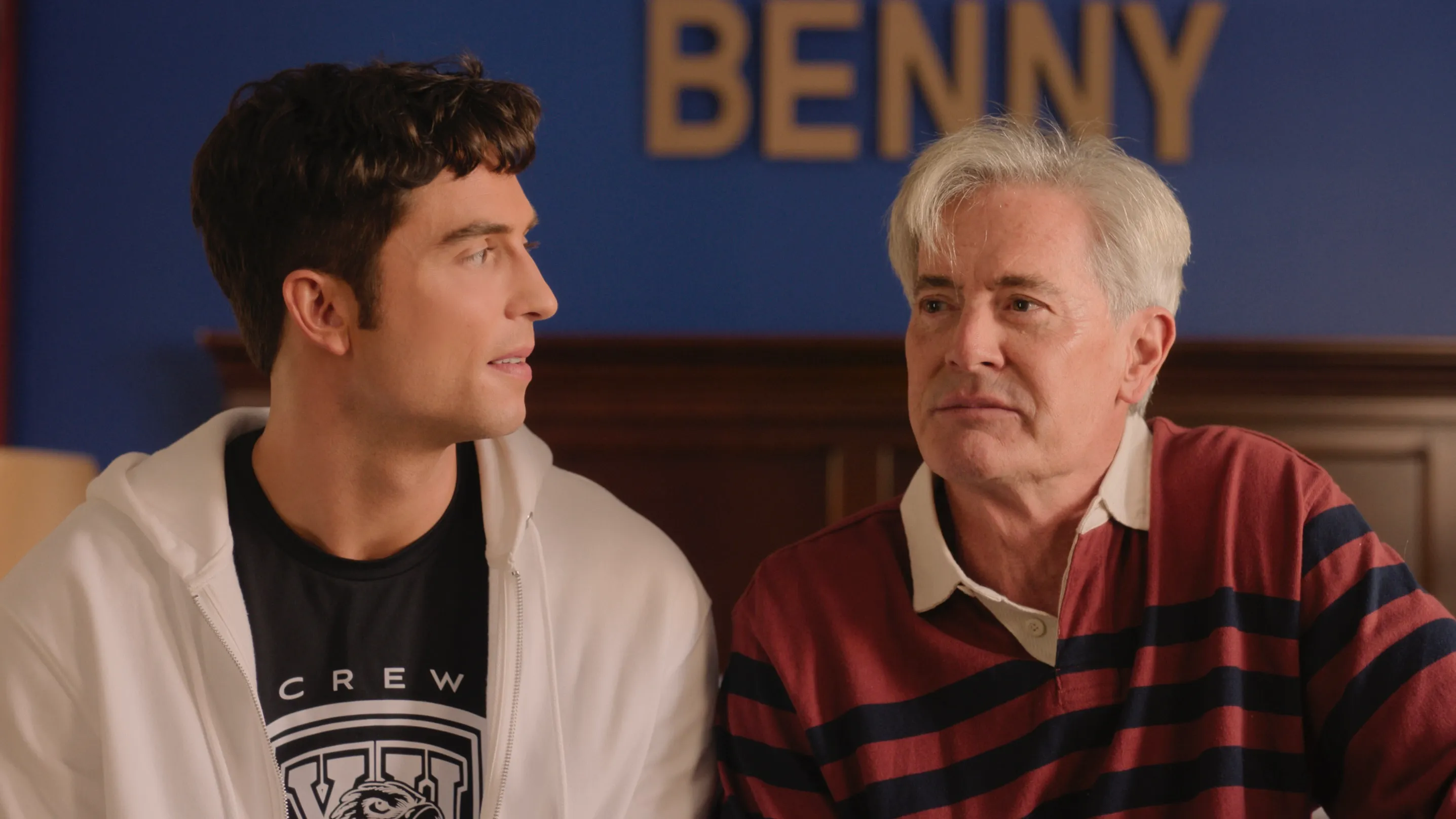 Overcompensating star gives update on season 2 as Benito Skinner starts writing