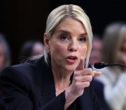 WASHINGTON, DC - OCTOBER 07: U.S. Attorney General Pam Bondi testifies before the Senate Judiciary Committee in the Hart Senate Office Building on Capitol Hill on October 07, 2025 in Washington, DC. Bondi is expected to face criticism from Democrats on the Justice Department’s targeting of President Trump’s political opponents, including the recent indictment of former FBI Director James Comey. (Photo by Win McNamee/Getty Images)