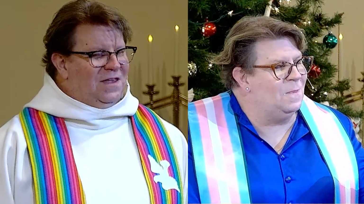 Pastor comes out as trans during moving church service