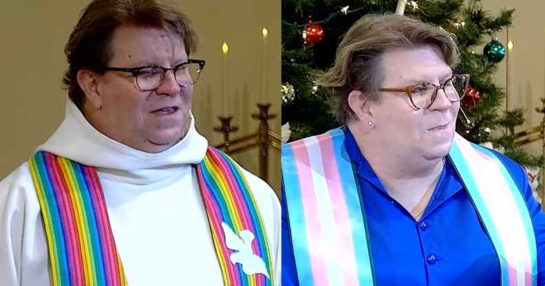 Phillippa Phaneuf came out as a trans woman during a morning service on 23 November.