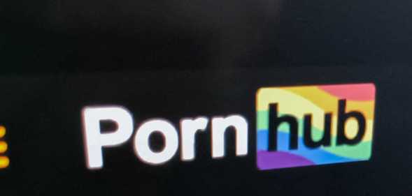 Illustration of the adult video website PornHub, France, June 3, 2025.