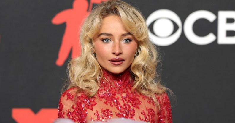 ELMONT, NEW YORK - SEPTEMBER 07: Sabrina Carpenter attends the 2025 MTV Video Music Awards at UBS Arena on September 07, 2025 in Elmont, New York. (Photo by Dia Dipasupil/FilmMagic)