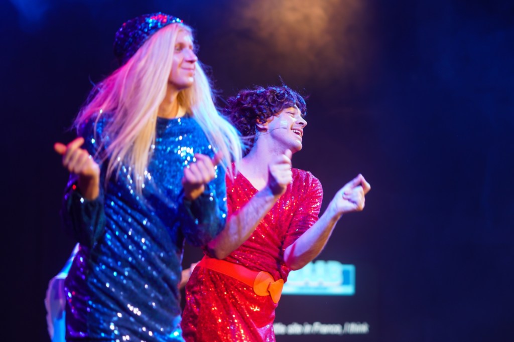 Joseph Martin and Linus Karp in The Fit Prince