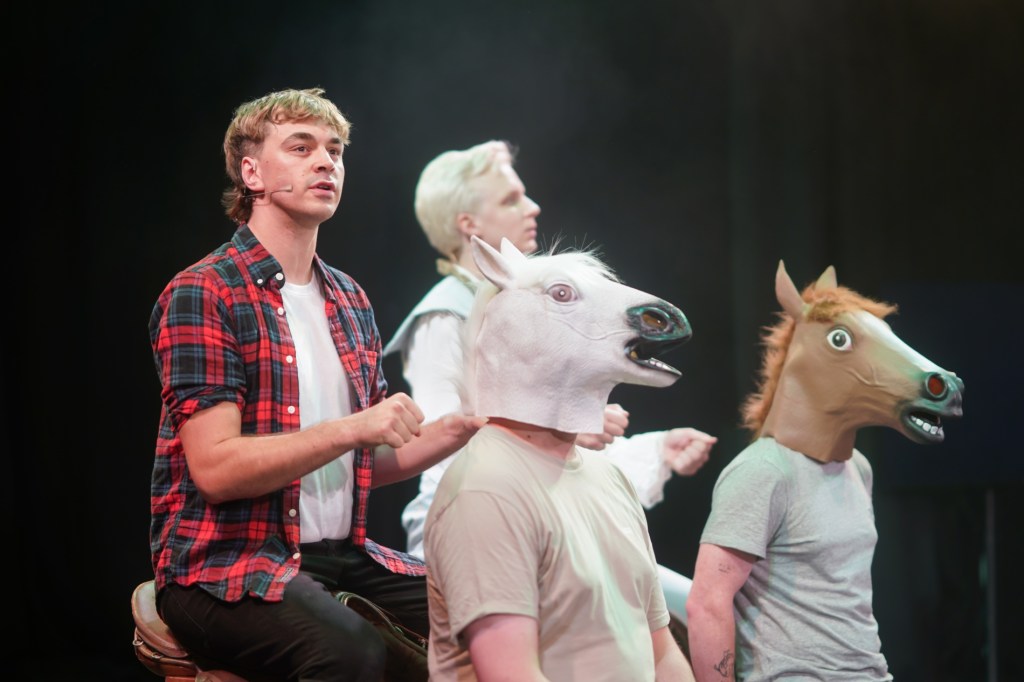 Joseph Martin and Linus Karp in The Fit Prince