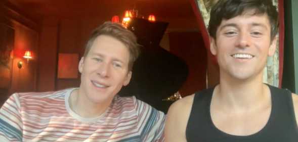 Tom Daley and his husband, Dustin Lance Black.