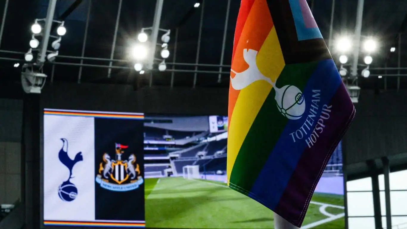 Spurs’ LGBTQ+ fans slam team for moving Pride flag on ‘security grounds’