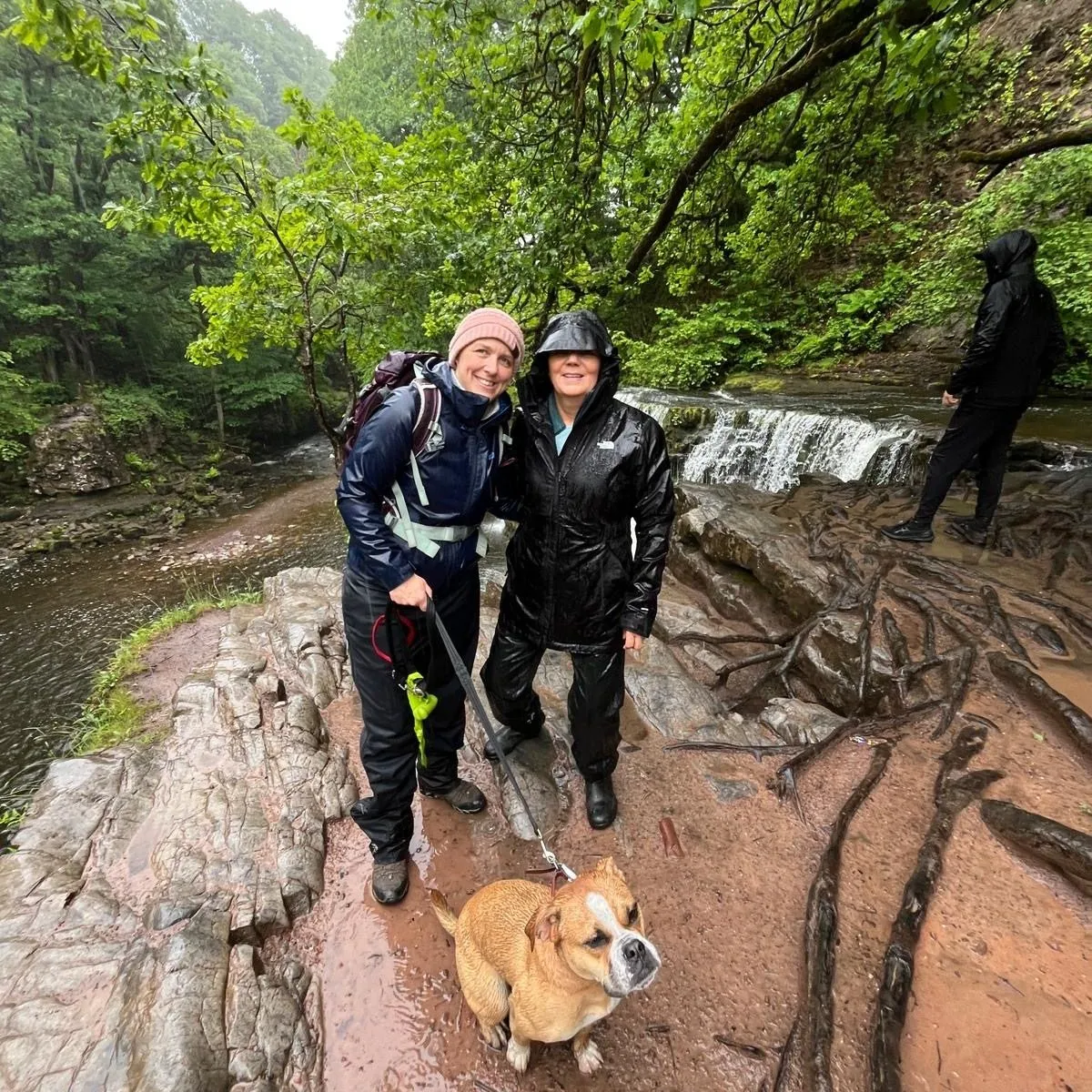 The family enjoyed their trip to Wales.