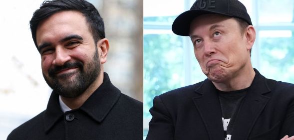 Zohran Mamdani and Elon Musk