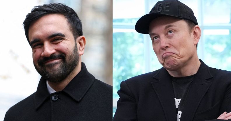 Zohran Mamdani and Elon Musk