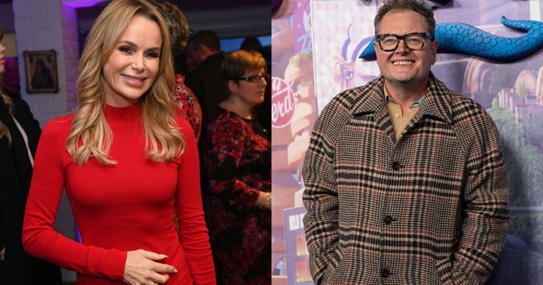 Amanda Holden says she and Alan Carr aren't hosting Strictly