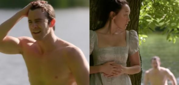 Luke Thompson strips down in new Bridgerton trailer