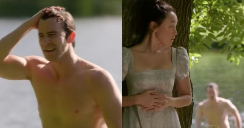 Luke Thompson strips down in new Bridgerton trailer
