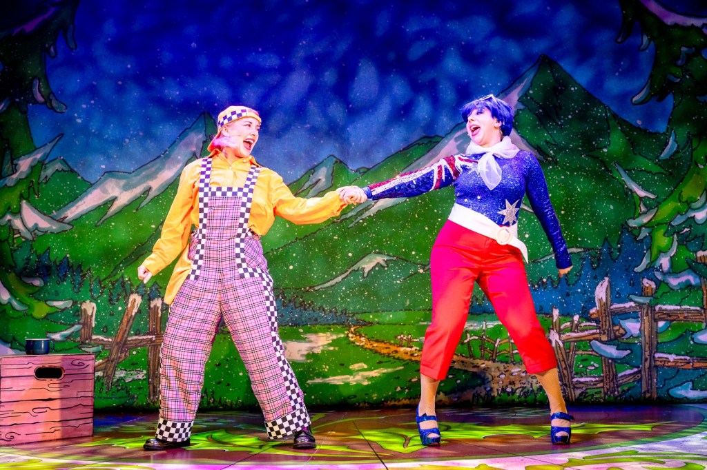 Laura Anna-Mead and Dani Mirels in Beauty and the Beast: A Horny Love Story