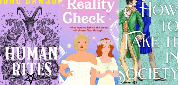 LGBTQ+ books Human Rites, Reality Check and How to Fake it in Society all arived in 2026.