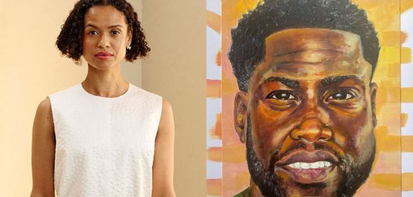 Gugu Mbatha-Raw is an incredible painter