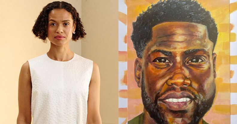 Gugu Mbatha-Raw is an incredible painter