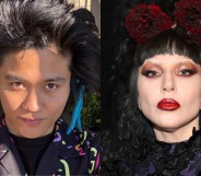 Image of Pyjama Man Johnson Wen and Lady Gaga