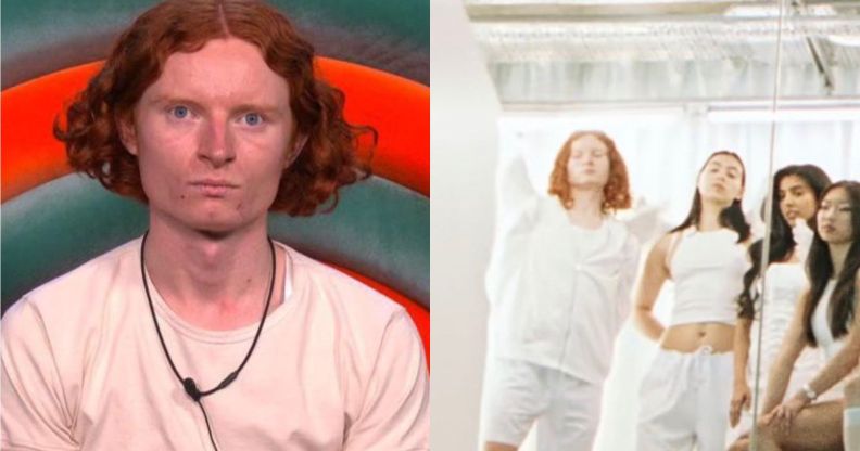 George Gilbert from Big Brother has been spotted in Jade's "Angel Of My Dream" music video.