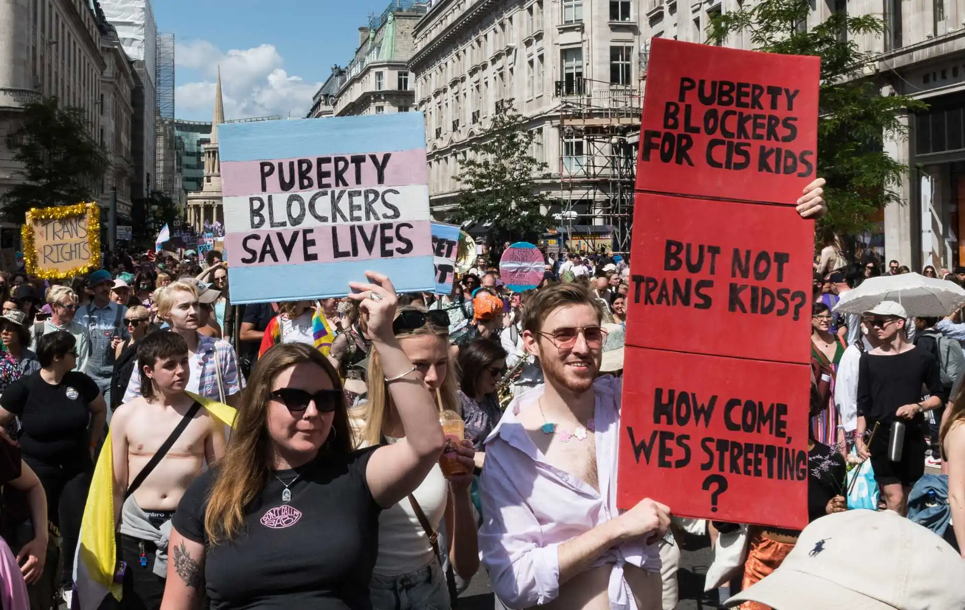 Gender critical campaigners demand puberty blockers trial be scrapped