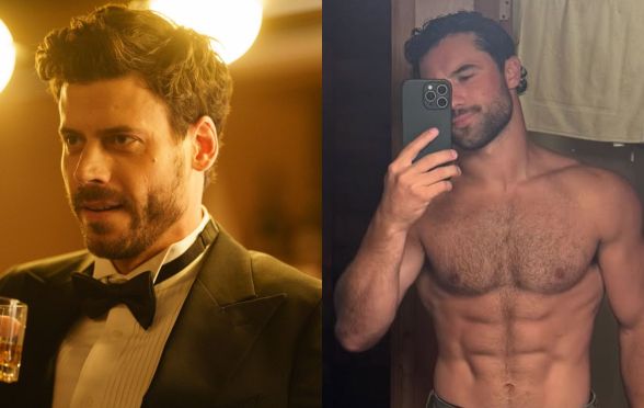 François Arnaud and Robbie GK from Heated Rivalry