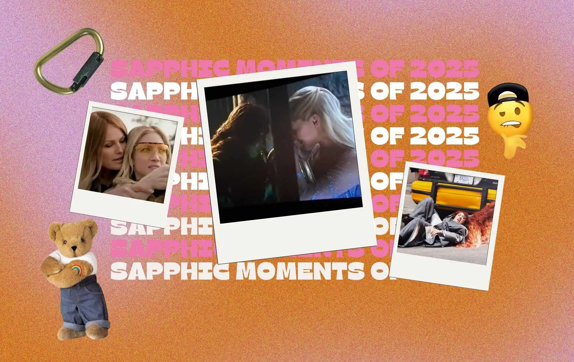 The most sapphic moments of 2025 – lesbian boyfriends, biphobia wars and Gelphie
