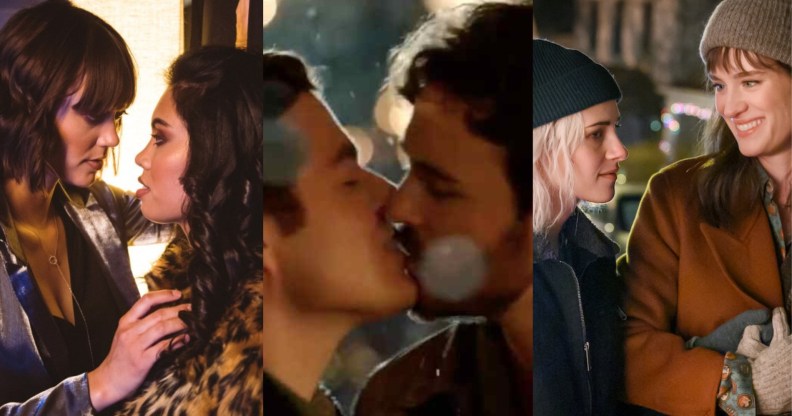 Stills from I Hate New Year's, The Christmas Setup and Happiest Season