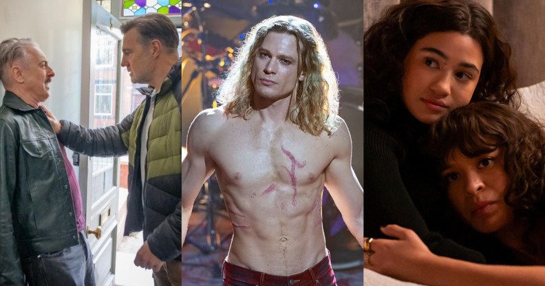 stills from Tip Toe, Interview with a Vampire and Tell Me Lies