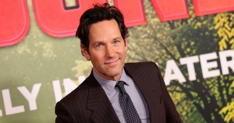 Paul Rudd attends the premiere of Columbia Pictures' "Anaconda" at The United Theater on Broadway on December 13, 2025 in Los Angeles, California
