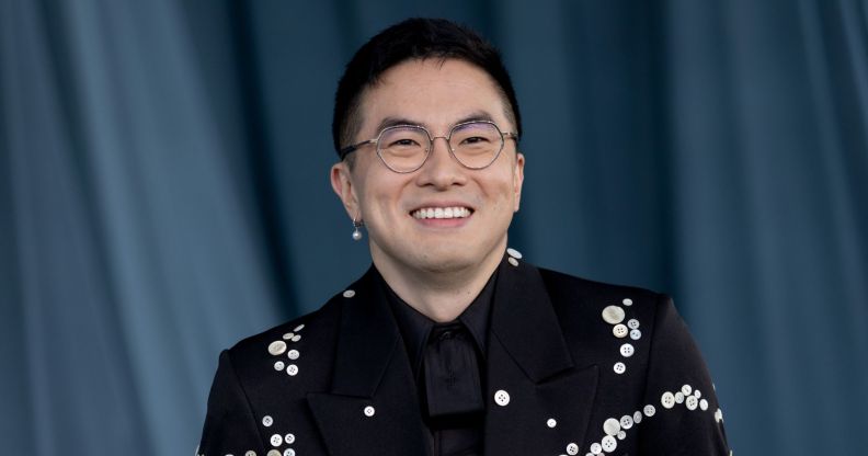 Bowen Yang attends the Academy Gala Academy Museum of Motion Pictures on Saturday, Oct. 18, 2025 in Los Angeles, CA