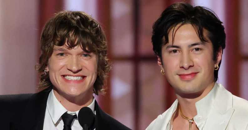 It's official: Connor Storrie and Hudson Williams will be torchbearers carrying the Olympic Flame for Milano Cortina 2026.