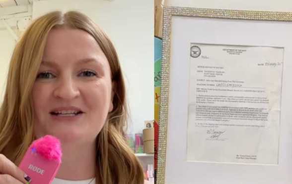 Bonjibon has been warned to stop sending its products to soldiers in Bahrain.