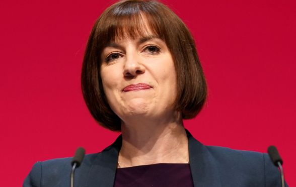 Bridget Phillipson at a Labour podium.