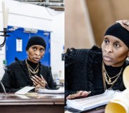Cynthia Erivo in rehersals for Dracula.
