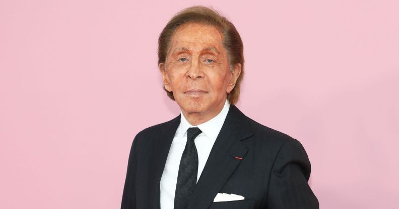 Fashion designer Valentino has died.