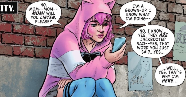 Featherweight in Cheetah and Cheshire Rob the Justice League