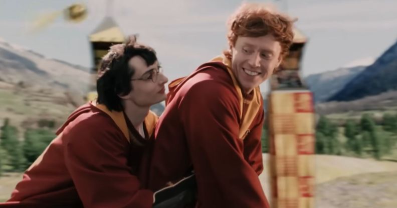 Finn Wolfhard and Ben Marshall are Harry Potter and Ron Weasley in SNL's 'Heated Wizardry' skit.