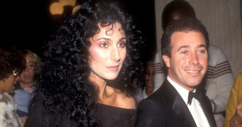 Cher and David Geffen