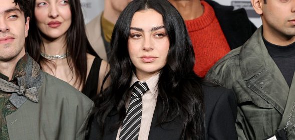 Charli XCX at The Moment's premiere at the Sundance Film Festival